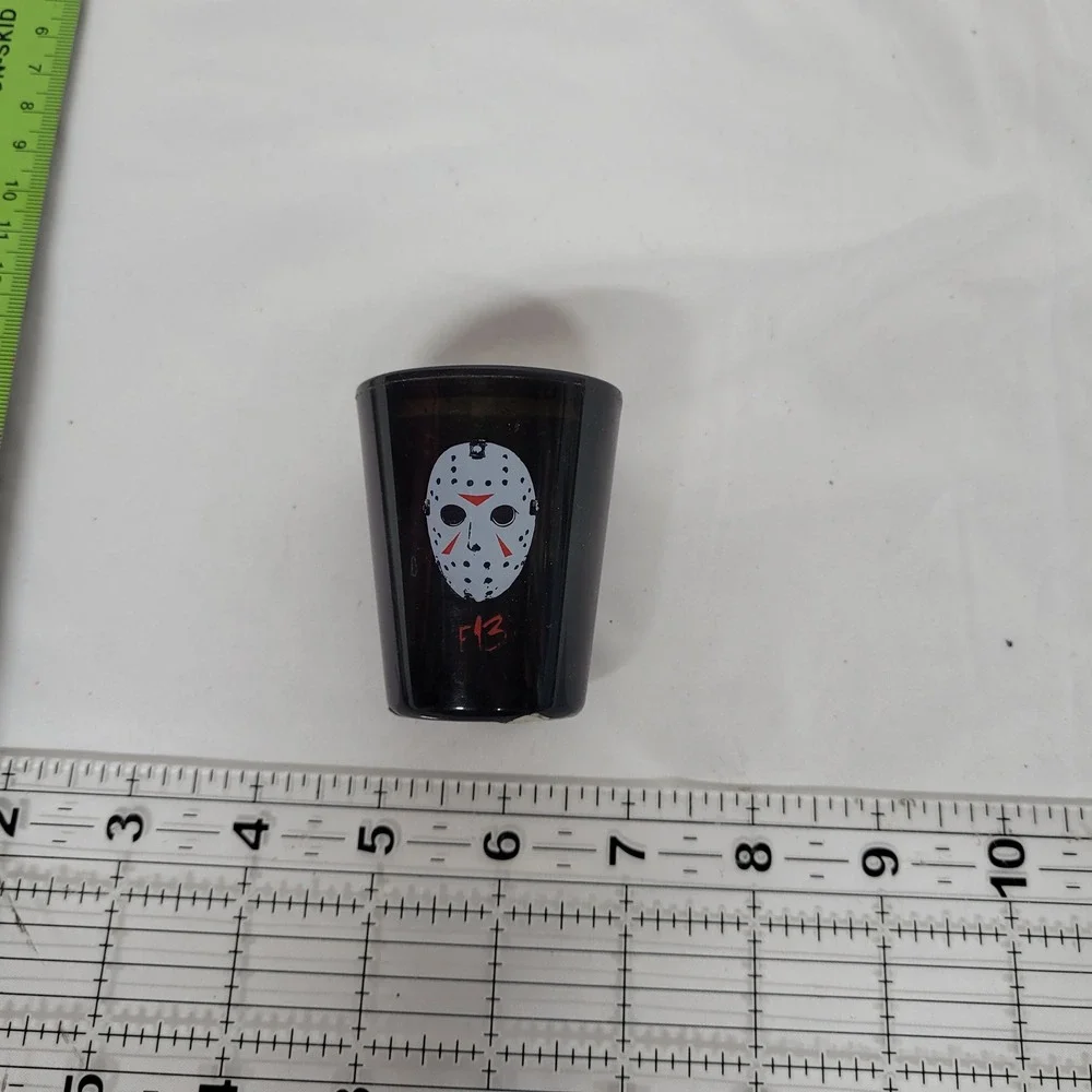 Silver Buffalo Friday the 13th Jason Voorhees Freeze Gel Shot Glass 1.5oz